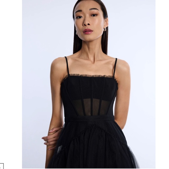 BCGC Ruffle Tulle Gown - Picture 4 of 7